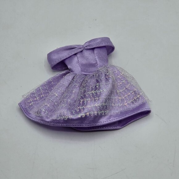 Vintage 1992 Mattel Barbie Skipper Trendy Teen Fashion Purple Dress - Picture 5 of 6
